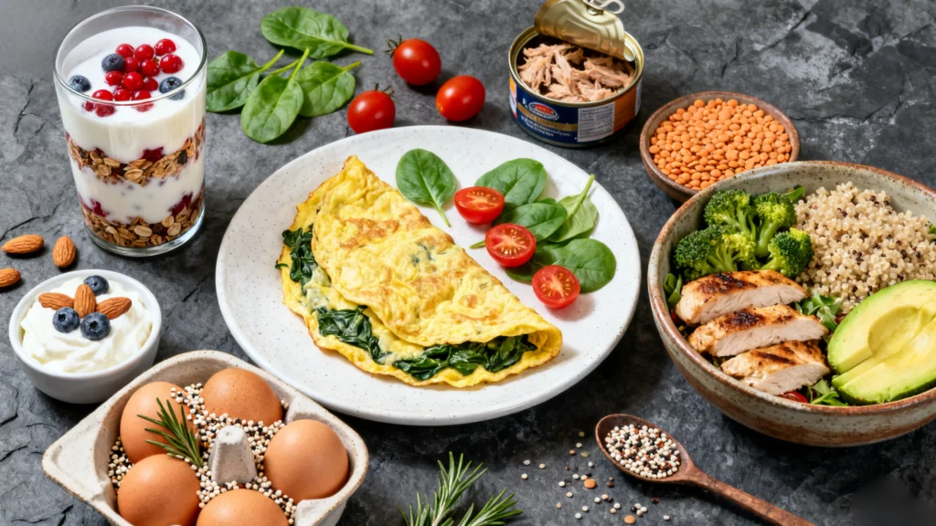 High-Protein Foods to Power Your Day Naturally